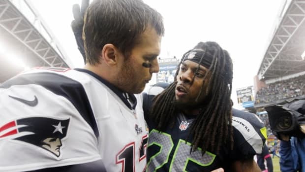 Richard Sherman Tom Brady trash talk